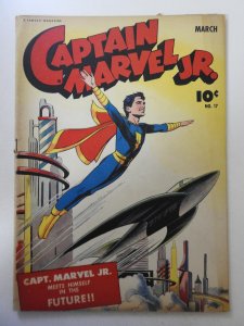 Captain Marvel, Jr. #17 (1944) VG Condition! pencil on front cover