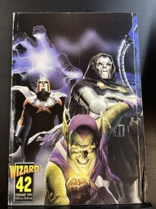 Wizard: The Guide to Comics #42 - Alex Ross Villains cover