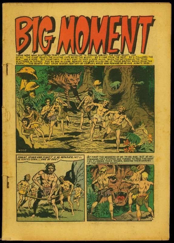 Incredible Science-Fiction #33 1956- last EC comic- Judgment Day reading copy