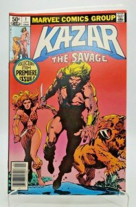 Kazar the Savage #1 (1981) Premiere Issue! NM-