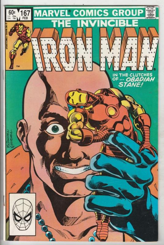 Iron Man #167 (Jan-82) NM- High-Grade Iron Man