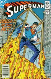 Superman (1st Series) #383 VF ; DC | May 1983 Phone Booth Cover
