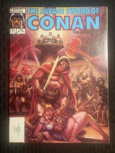 1986 SAVAGE SWORD OF CONAN Magazine #122 FN+ 6.5 Ernie Chan Cover