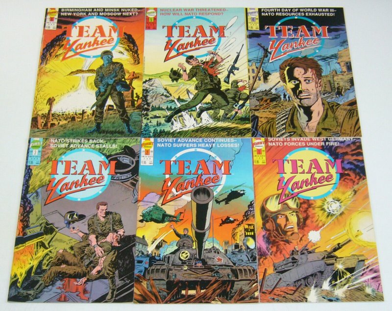 Team Yankee #1-6 VF/NM complete series - harold coyle - soviets invade germany