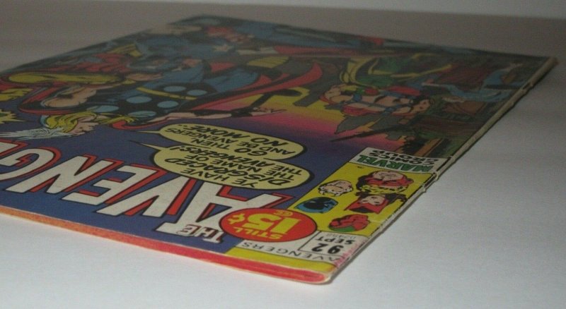 Avengers #92 Neal Adams Cover 1971 Marvel Comics FN