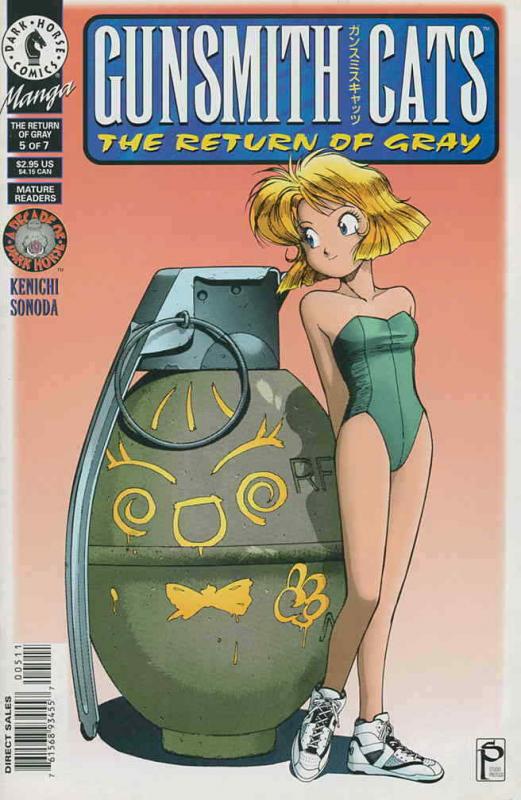 Gunsmith Cats: The Return of Gray #5 VF/NM; Dark Horse | save on shipping - deta