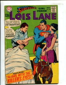 LOIS LANE #88 - THROUGH A MURDERER'S EYES! (4.5) 1968