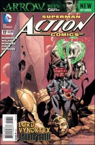Action Comics (2011) 17-A Rags Morales Standard Cover FN
