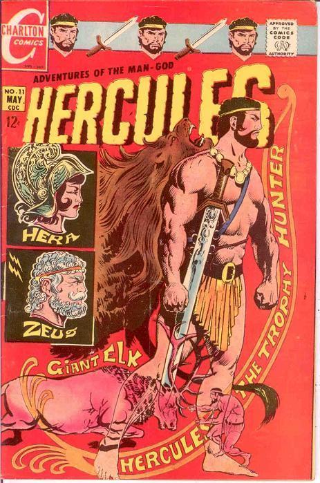 HERCULES (1967-1968 CH) 11 FINE   May 1969 COMICS BOOK