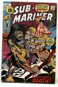 SUB-MARINER #42--1971--comic book--Bronze-Age--Marvel