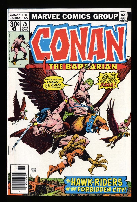 Conan The Barbarian #75 NM+ 9.6