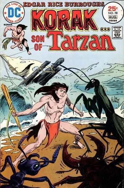 Korak: Son of Tarzan (1972 series) #58, VF- (Stock photo)