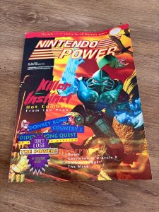 Nintendo Power Magazine # 76 September 1995 Killer Instinct Cover 1 J399