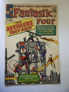 Fantastic Four #26 (1964) GD Condition See desc