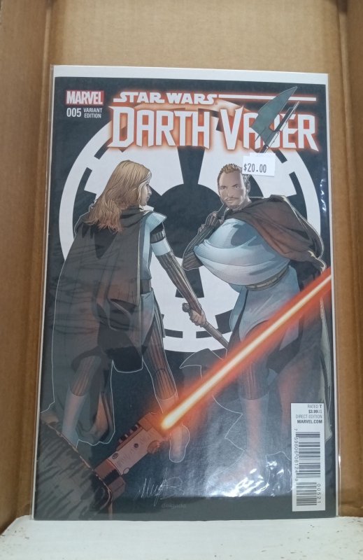 Darth Vader #5 Incentive Salvador Larroca Variant (2015). H01