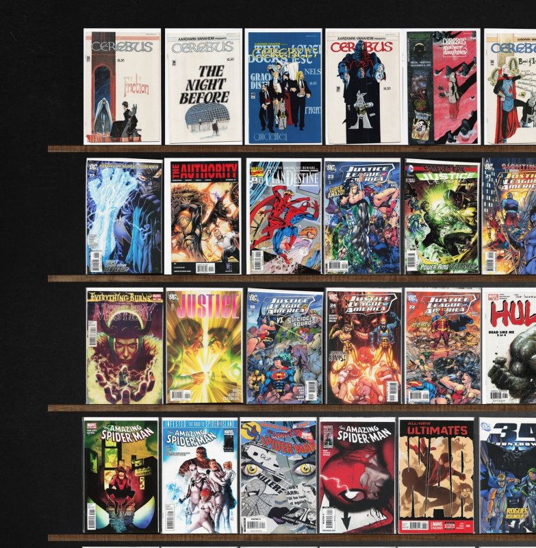 Huge Lot 150+ Comics with The Amazing Spider-Man, Justice League & More!