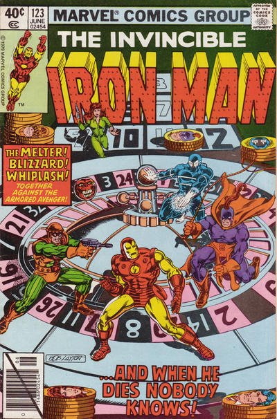 Iron Man (1st Series) #123 FN ; Marvel | Melter Blizzard Whiplash