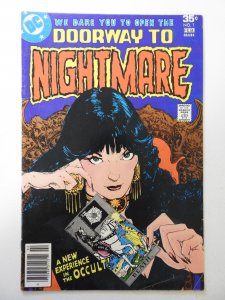 Doorway to Nightmare #1 (1978) VG Condition moisture stain