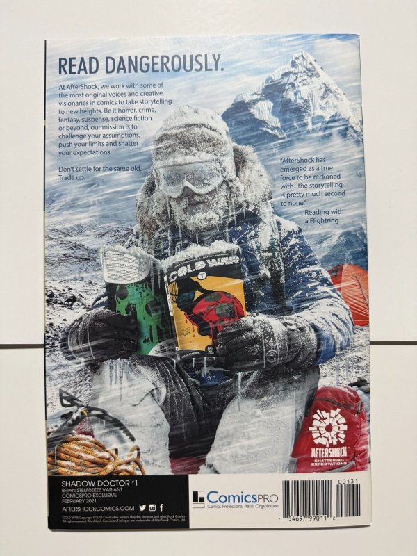 Shadow Doctor # 1 NM Stelfreeze 2021 Variant Aftershock Comic Book 8 J400