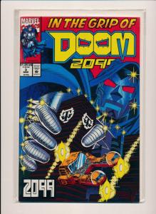 MARVEL Comics SET of 4- DOOM 2099 #1, #2, #3, #4 VERY FINE+  (PF293) 