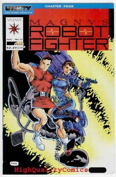 MAGNUS, ROBOT FIGHTER #15, VF/NM, Valiant, Frank Miller, 1993, more in store