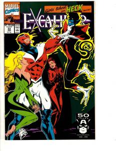 Lot Of 10 Excalibur Marvel Comic Books # 31 32 33 34 35 36 37 38 39 40 XMen CR40