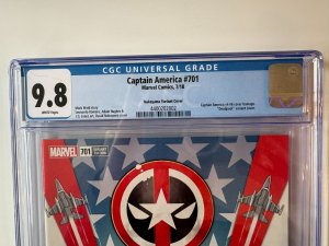 Captain America #701 CGC 9.8 David Nakayama 'Deadpool'