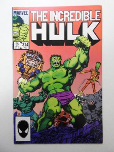 The Incredible Hulk #314 (1985) VF/NM Condition!