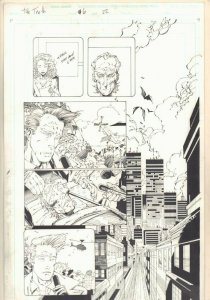 The Tenth #6 p.22 - City Invaded - 1998 art by Tony Daniel