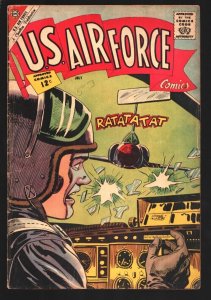 U.S. Air Force #22 1962- Charlton-Fight the Commies-Air war-VG