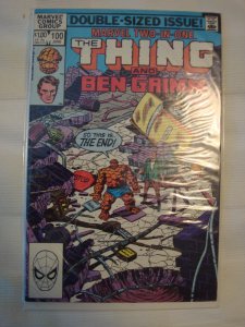 Marvel Two-in-One (Vol. 1) #100 Ben Grimm & Thing John Byrne Story Last Issue