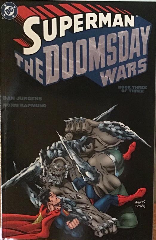 SUPERMAN DC DOOMSDAY WARS COMPLETE MINI SERIES VF/NM 3 BOOK LOT