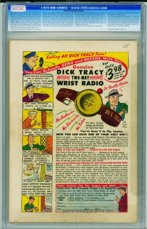 Sunny #11 CGC 5.0-1st issue-GGA Peek-A-Boo cover 0999942003