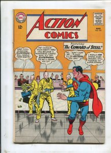 ACTION COMICS #322 - THE COWARD OF STEEL! - (4.5) 1965