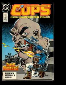 11 DC Comics Cops # 1 4 5 6 7 8 9 10 Morbius # 22 Indiana Jones # 1 2 J342