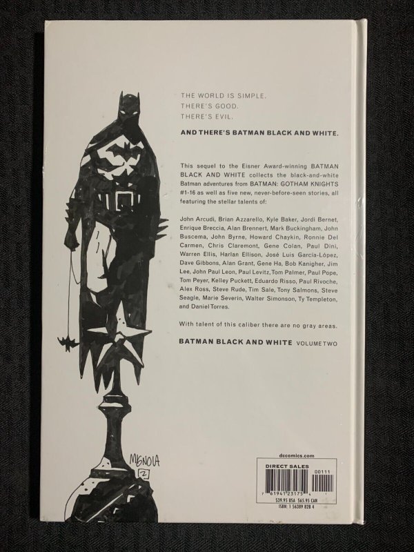 2001 BATMAN Black & White Volume 2 Hardcover SEALED 1st Print DC Comics