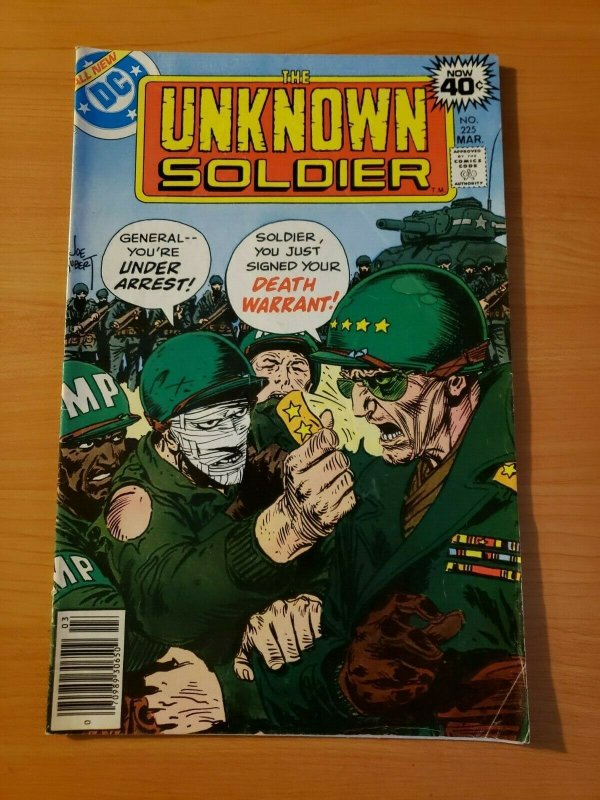 Unknown Soldier #225 ~ FINE - VERY FINE VF ~ (1978, DC Comics)