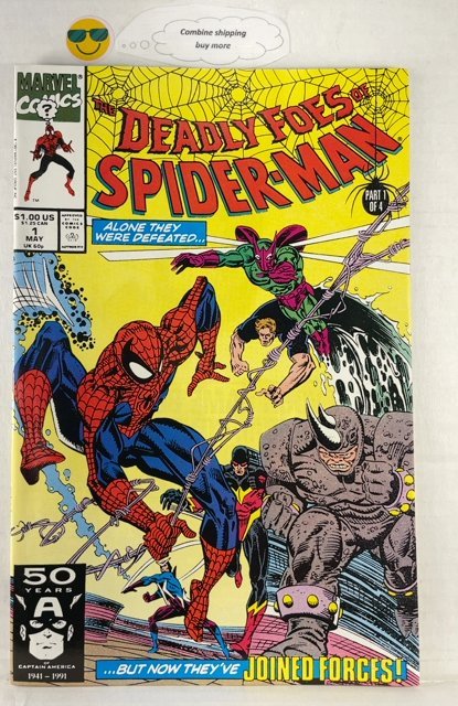 Deadly Foes of Spider-Man #1 NM Direct Edition (1991)