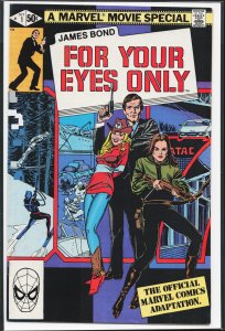 James Bond For Your Eyes Only #1 (1981) James Bond
