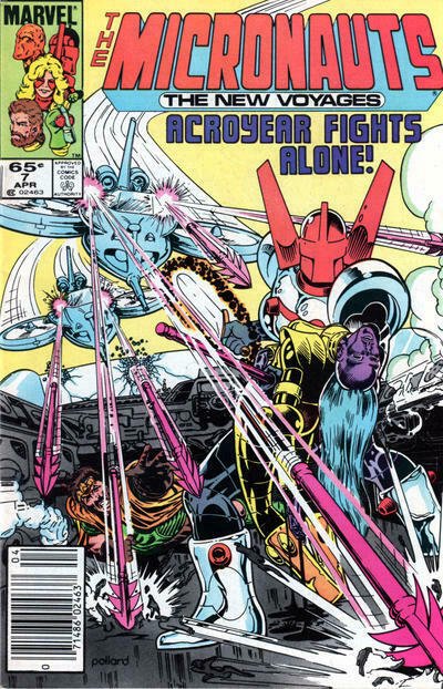 Micronauts (Vol. 2) #7 (Newsstand) FN; Marvel | save on shipping - details insid