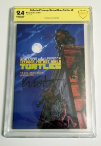 Collected Teenage Mutant Ninja Turtles #2 1990 CBCS 9.4 Signed Kevin Eastman