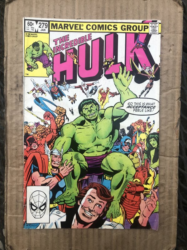 The Incredible Hulk #279 Direct Edition (1983)