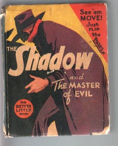 SHADOW AND THE THE MASTER OF EVIL-BIG LITTLE BOOK-#1443-1941-PULP VG