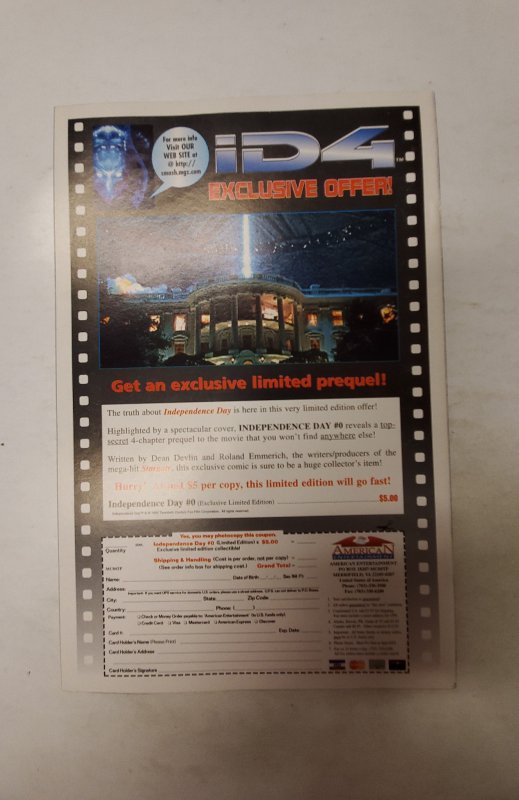 X-Files #0 (1996) NM Topps Comic Book J734