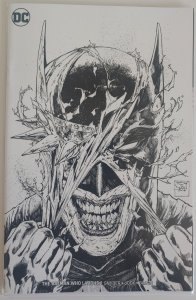 Batman Who Laughs #1, Torpedo Exclusive Tony Daniel B&W Minimal Variant