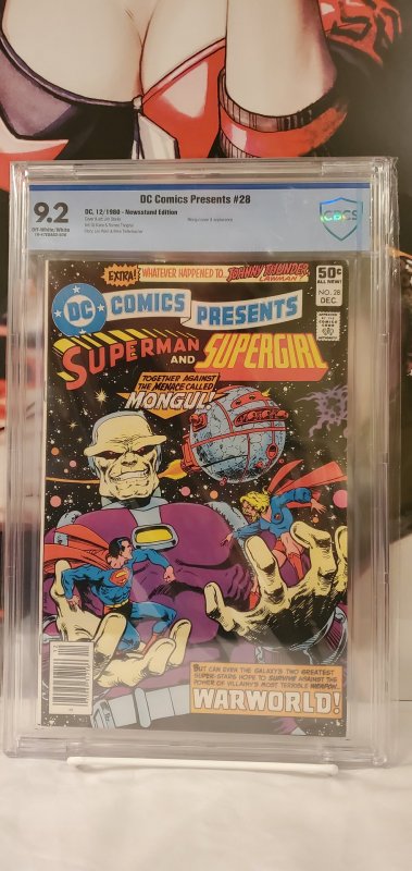 DC Comics Presents #28 (Dec 80) CGC 9.2 NM- Superman & Supergirl!