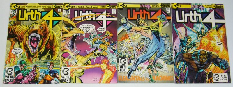 Urth 4 #1-4 VF/NM complete series - continuity comics - neal adams set lot earth