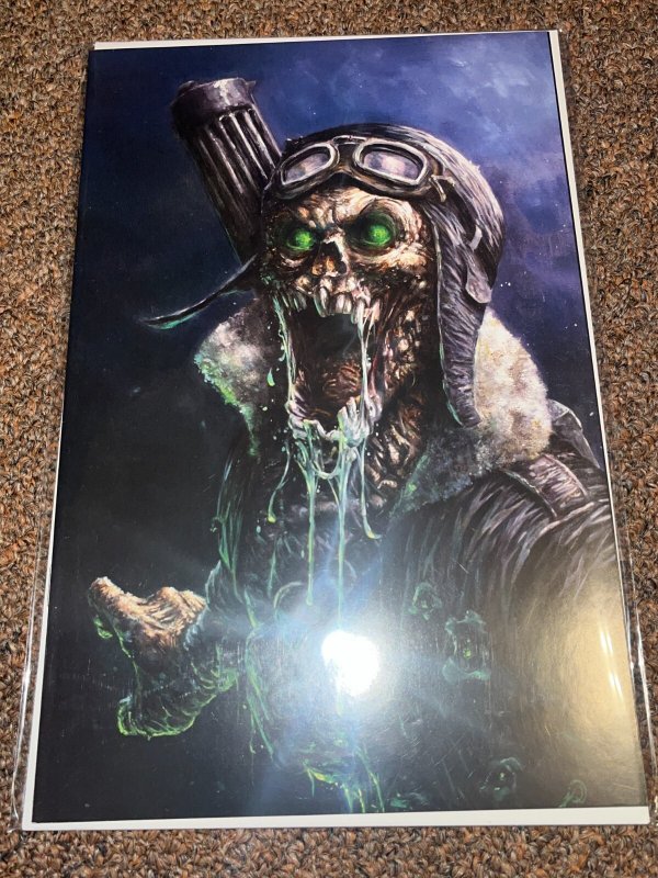 Cold Dead War 1, Johnny Desjardins Virgin Variant Cover, NM-, Romero 2021