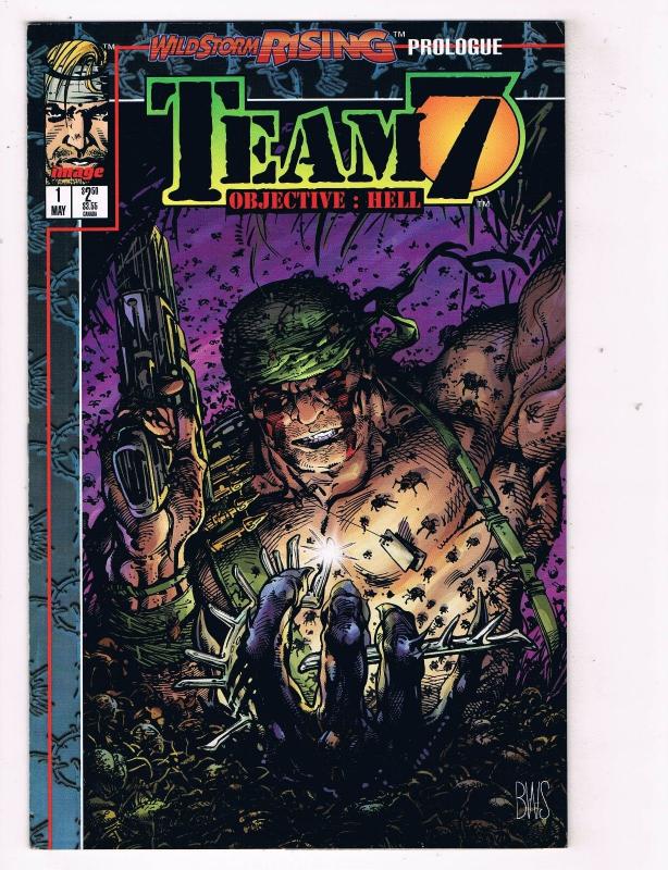 Team 7 Objective Hell #1 FN/VF Image Comics Comic Book Dixon May 1995 DE40 AD14