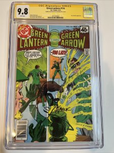 Green Lantern (1979) # 116 (CGC 9.8 SS) Signed Sketch Saviuk | Census=3